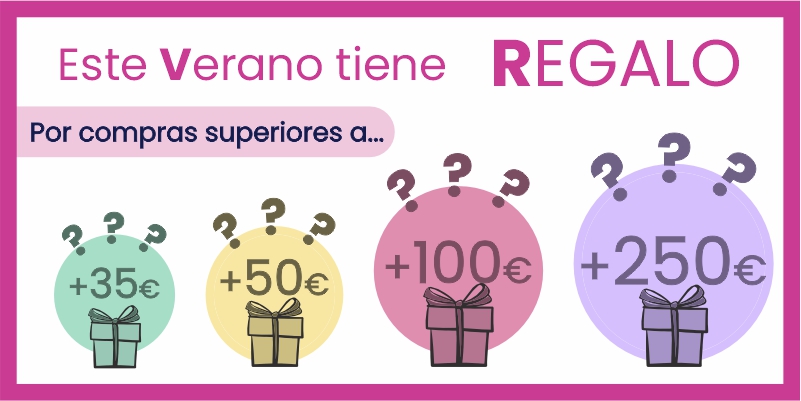 Texto de descuentos junto a logotipo de porcentaje grande